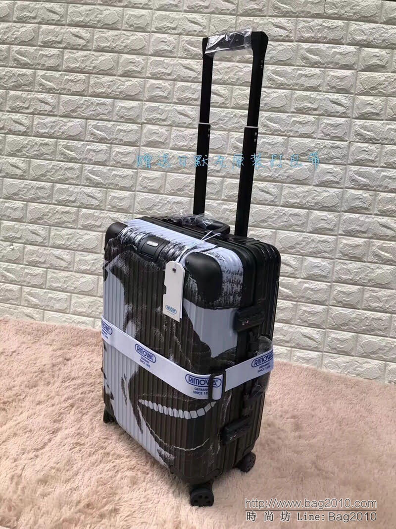 RIMOWA日默瓦 人頭-牛角款 專櫃同款 360度萬象靜音輪 限量版拉杆箱 明星同款  xbt1069